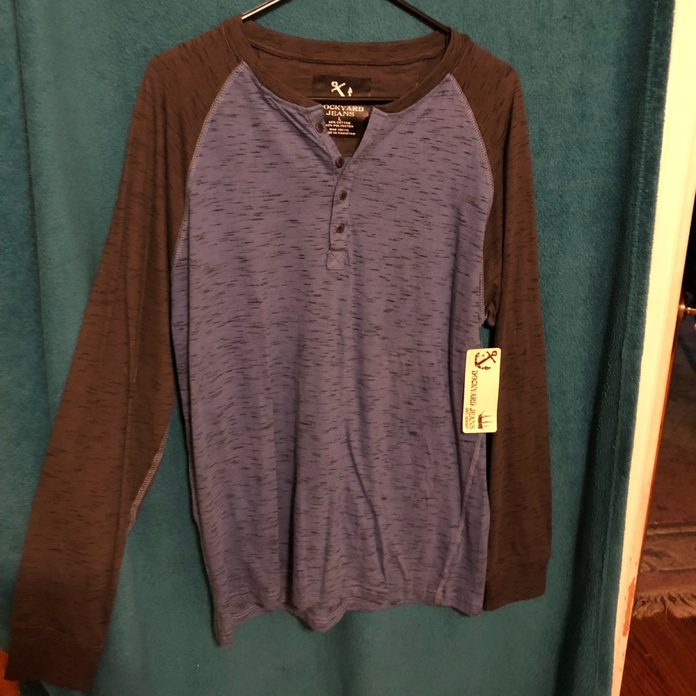 Men’s blue Longsleeve Shirt